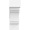 Ekena Millwork Standard Olympic Architectural Grade PVC Bracket with Block Ends, 5"W x 16"D x 16"H BKTP05X16X16OLY05 - alternate 4